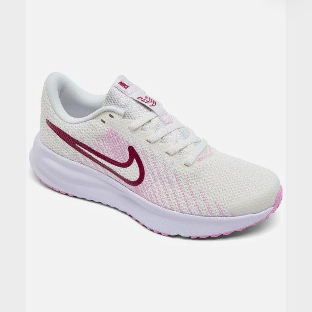 NWT Nike Womens Run Defy Running Sneakers Shoes White Pink HM9593 New With Box